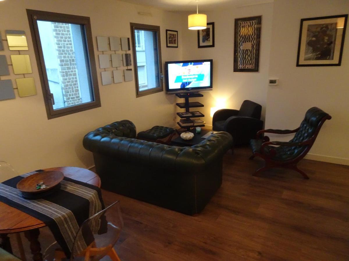 Appartement Calme En Plein Centre Ville Granville Ngoại thất bức ảnh